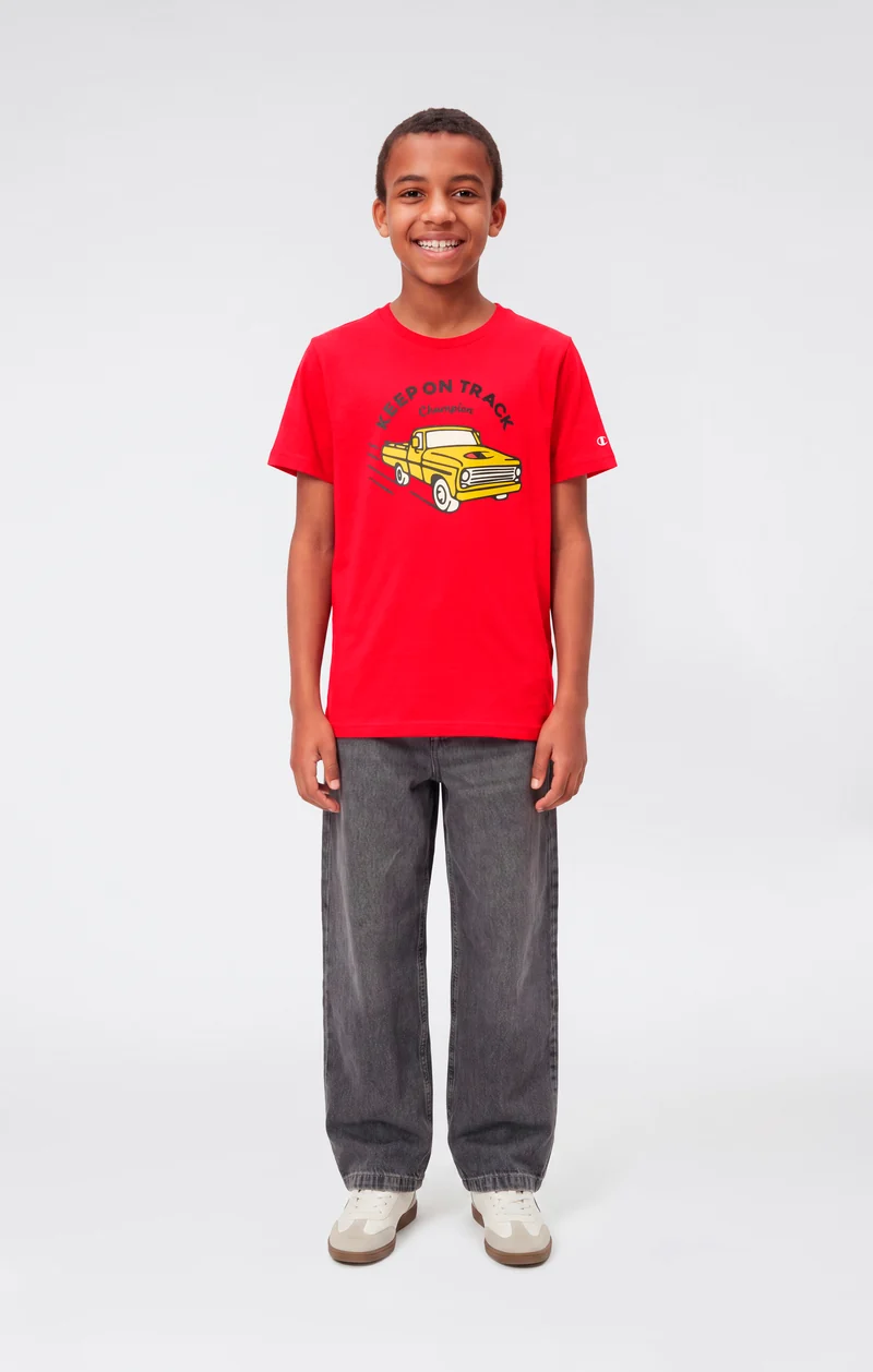 Boys’ Graphic Cotton T-Shirt