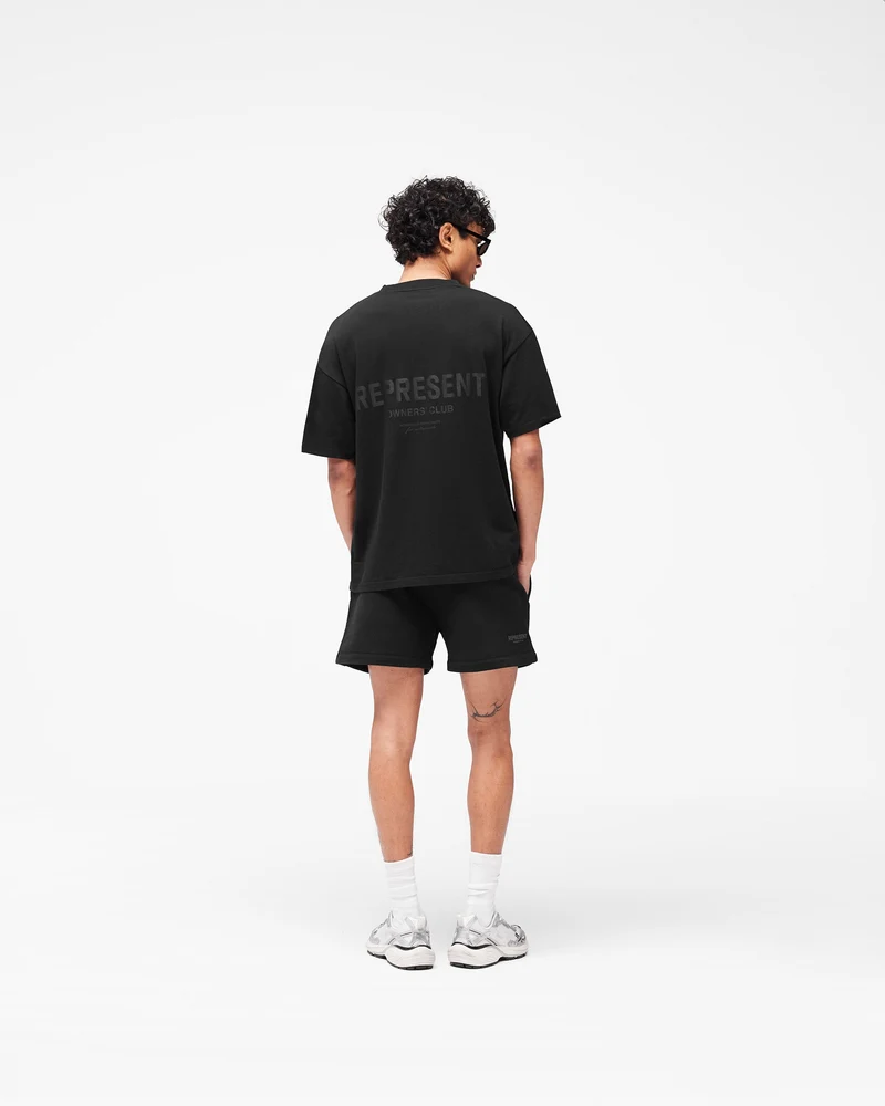 Represent Owners Club T-Shirt - Black Matte