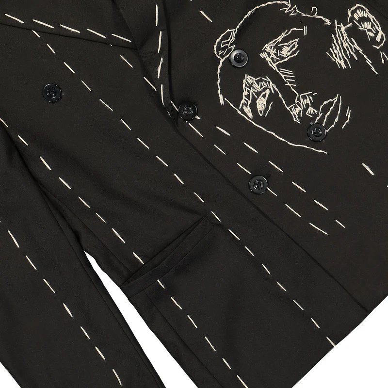 Hand Embroidered Suit Top