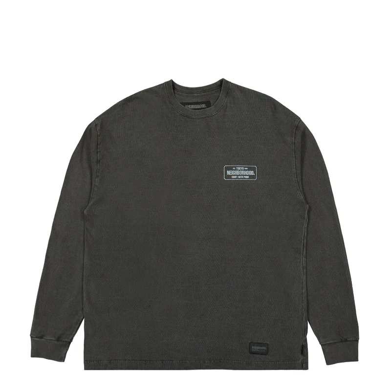 Pigment Dyed LS Crewneck