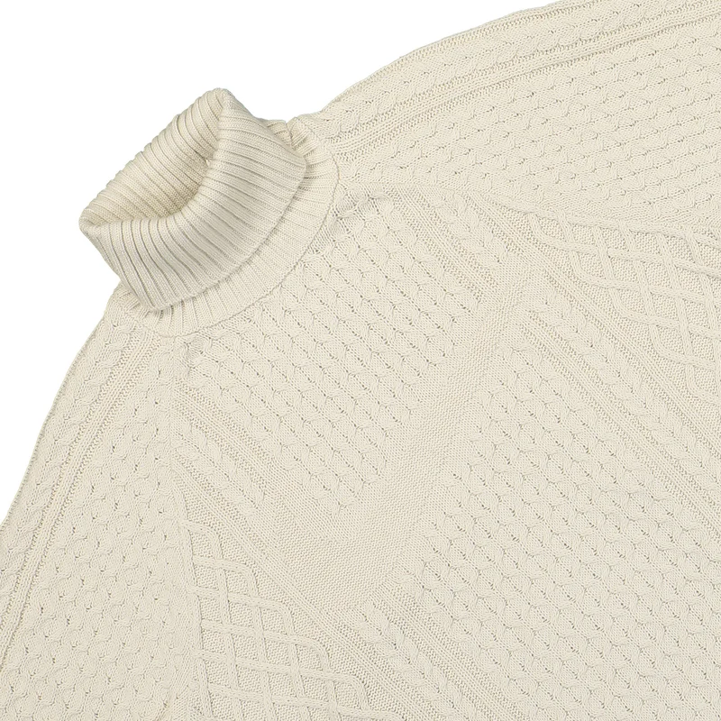 NL Cable Knit Turtleneck Sweater