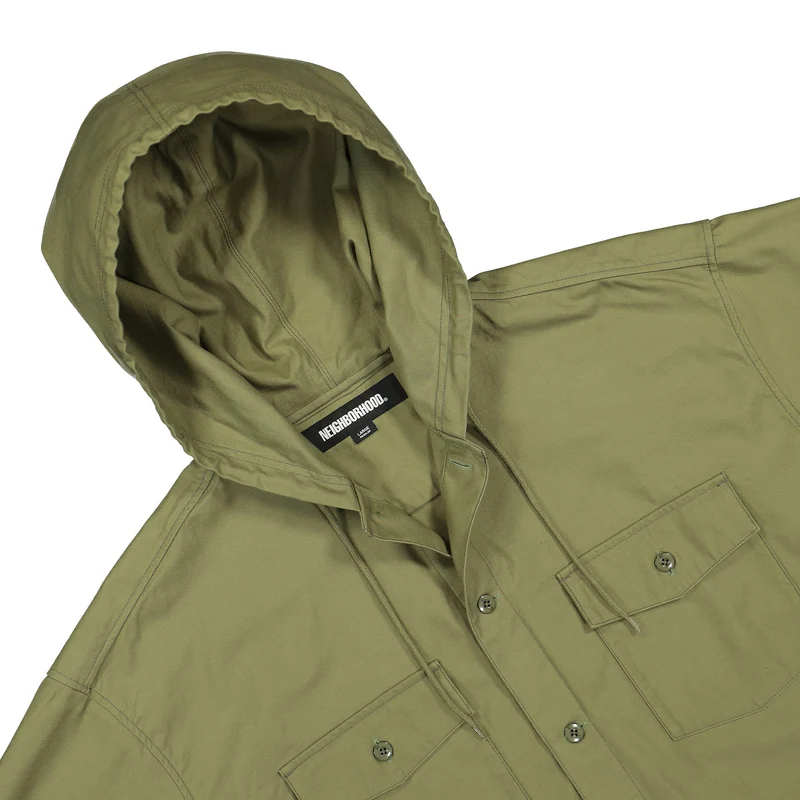 Hooded LS Shirt Jacket