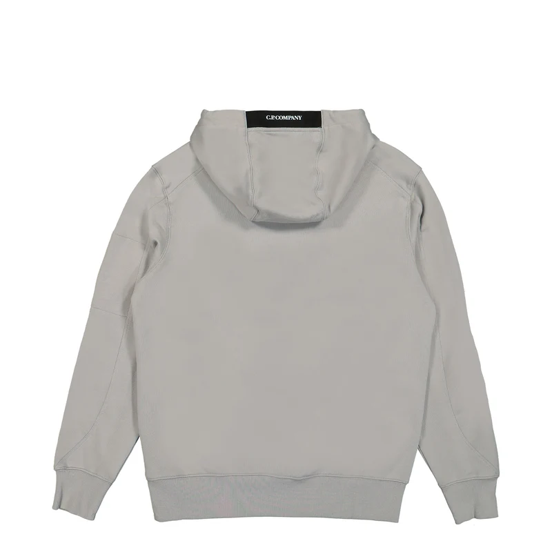 Diagonal Raised Fleece Hoodie