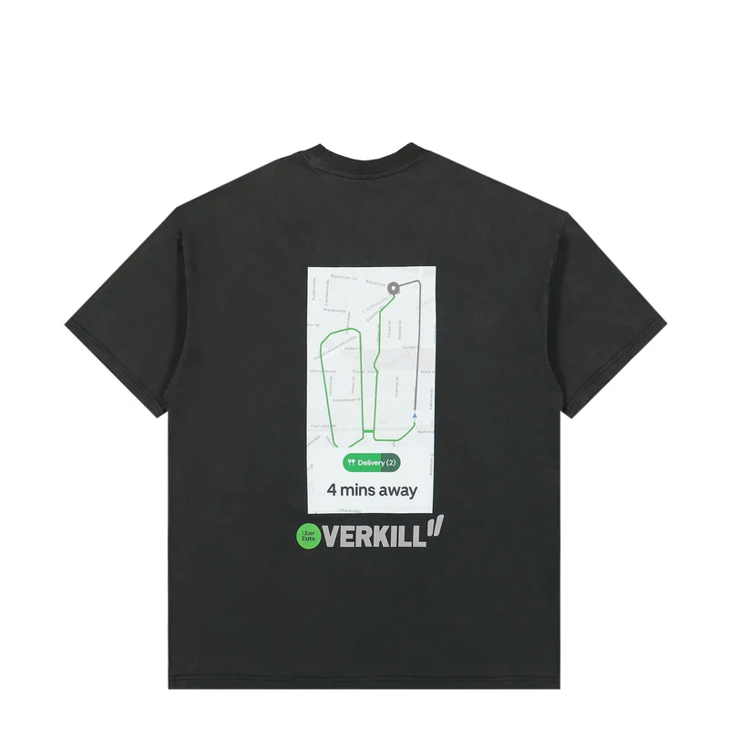 Uber Eats Delivery Map Tee
