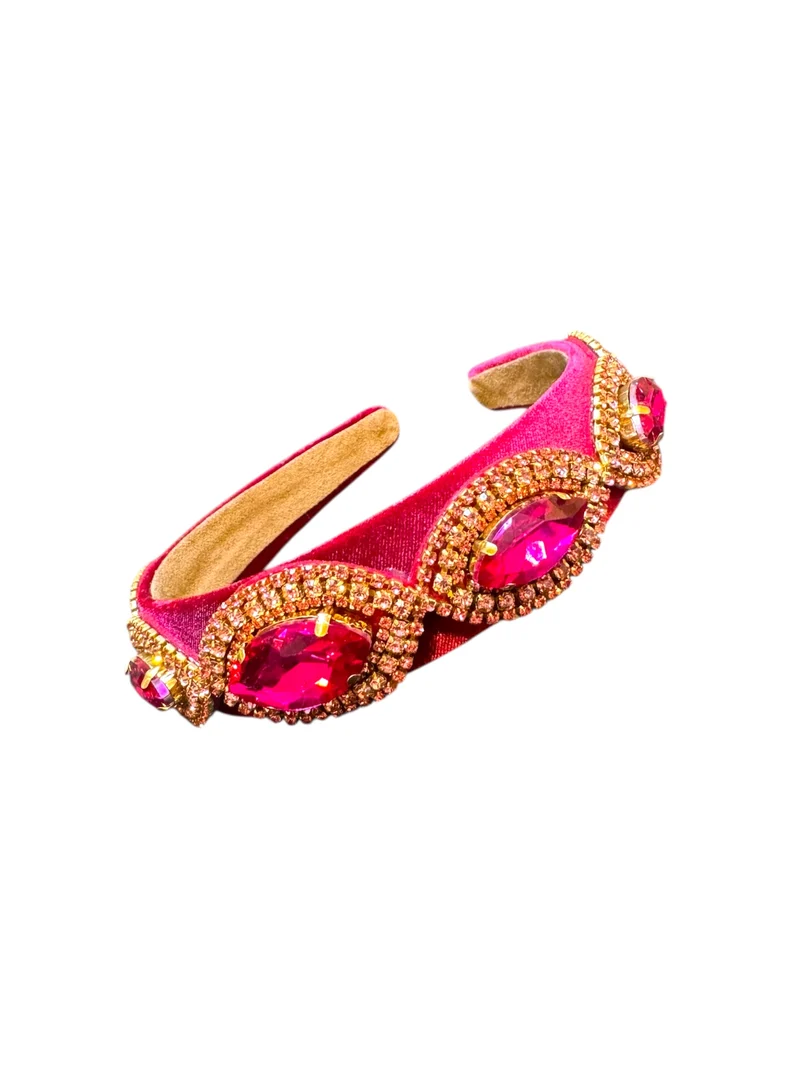 Pink Stones Tiara