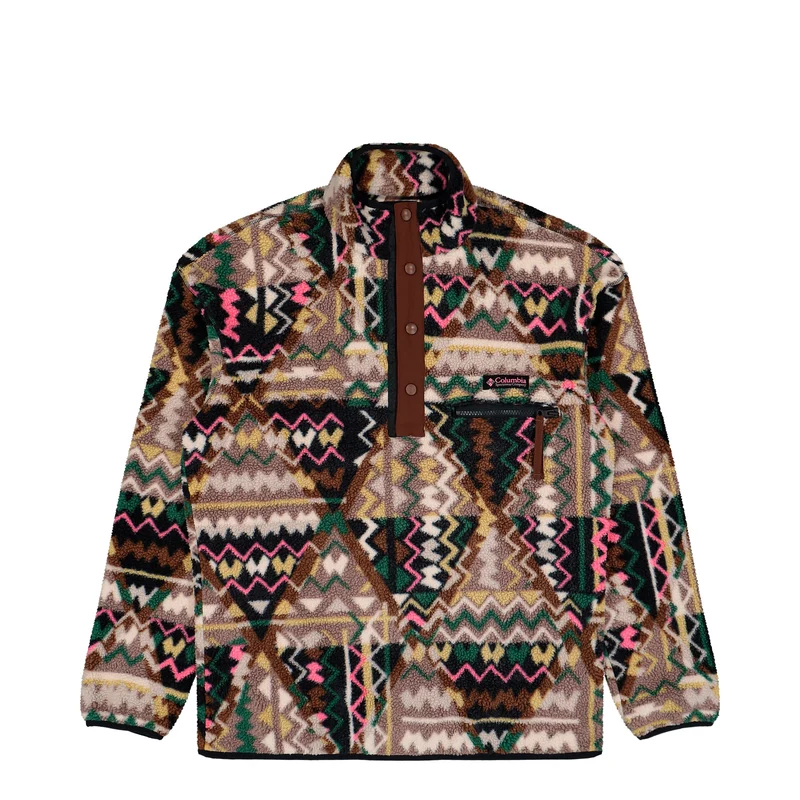 Helvetia II Printed Half Snap Fleece