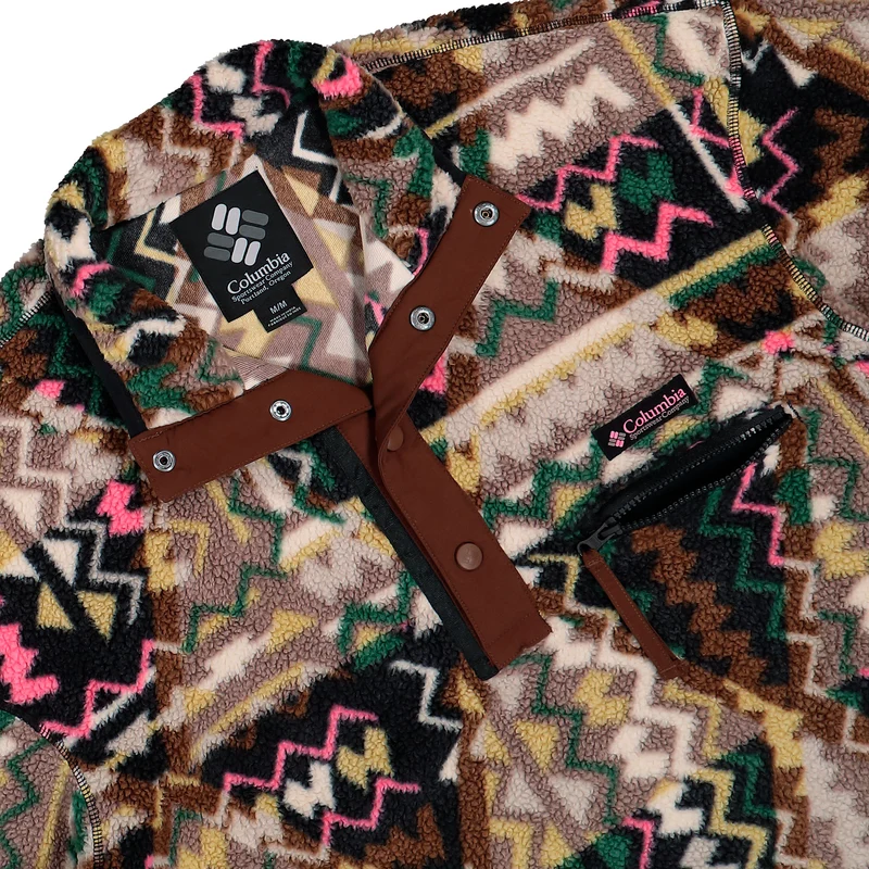 Helvetia II Printed Half Snap Fleece