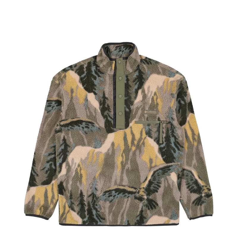 Helvetia II Printed Half Snap Fleece