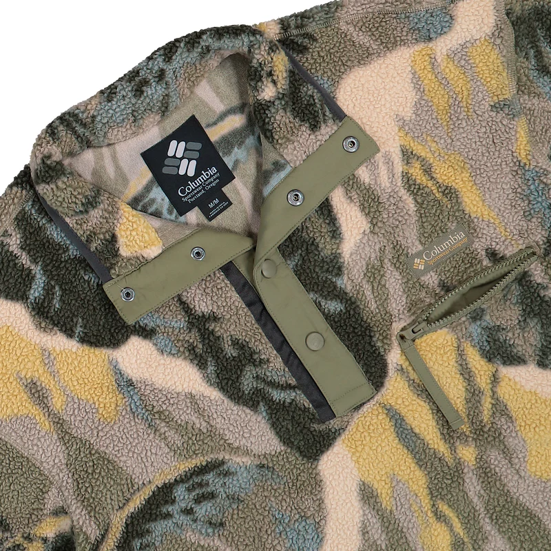 Helvetia II Printed Half Snap Fleece