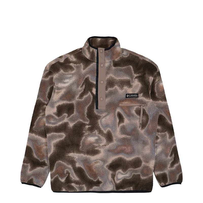 Helvetia II Printed Half Snap Fleece