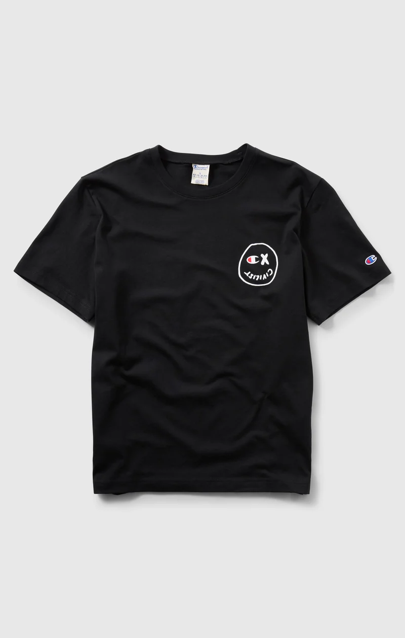 Unisex Champion x Civilist Graphic T-Shirt