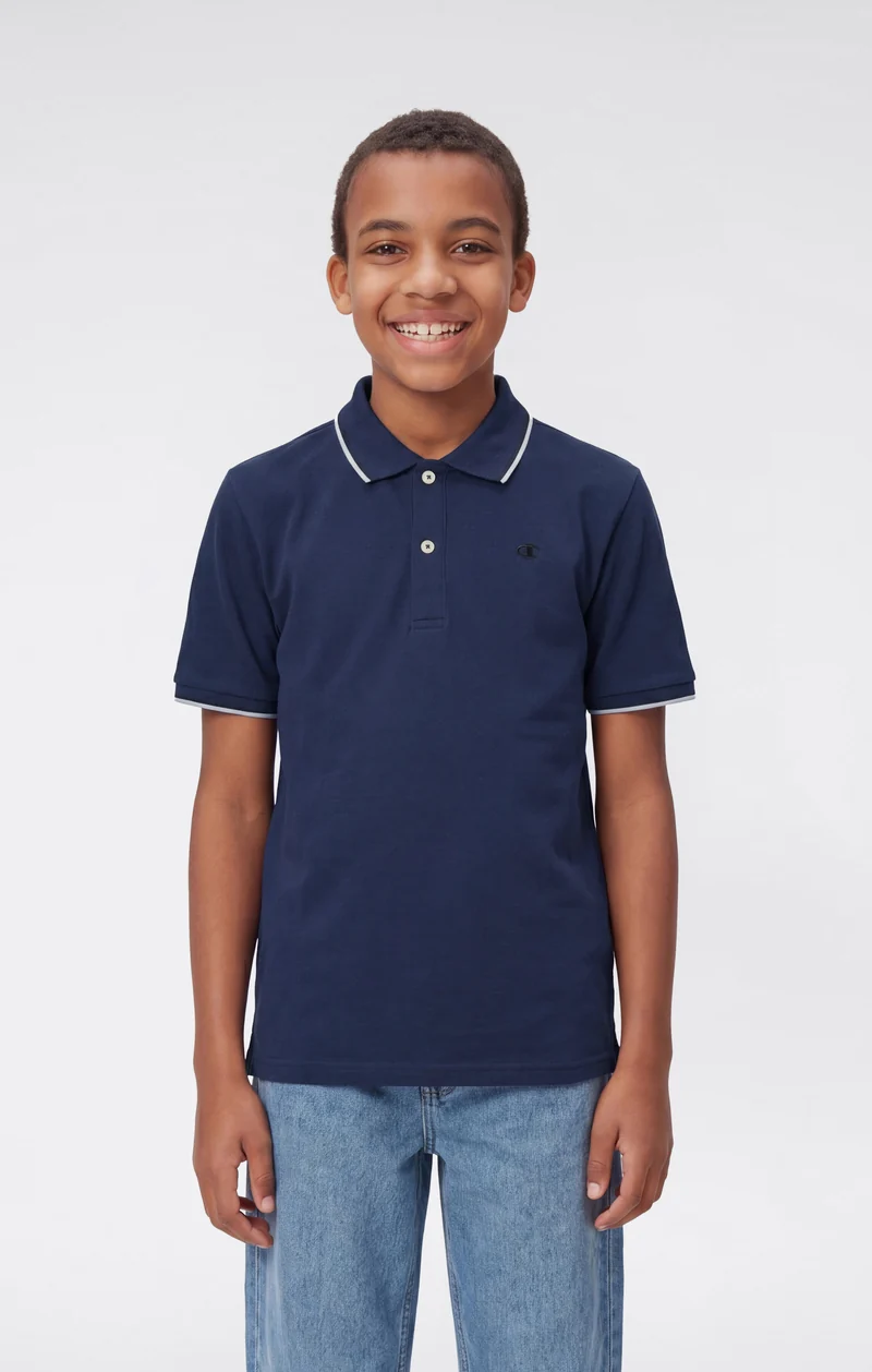 Boys’ Cotton Piqué Polo