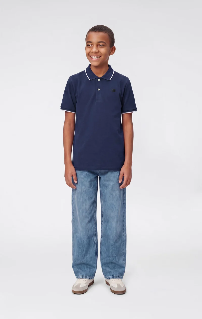 Boys’ Cotton Piqué Polo