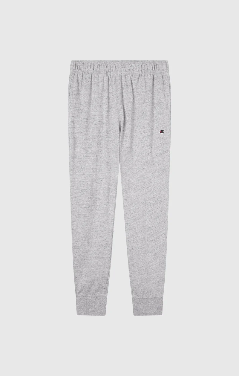 Men's Icons Slim Fit Rib Cuff Light Pants with Embroidered Logo