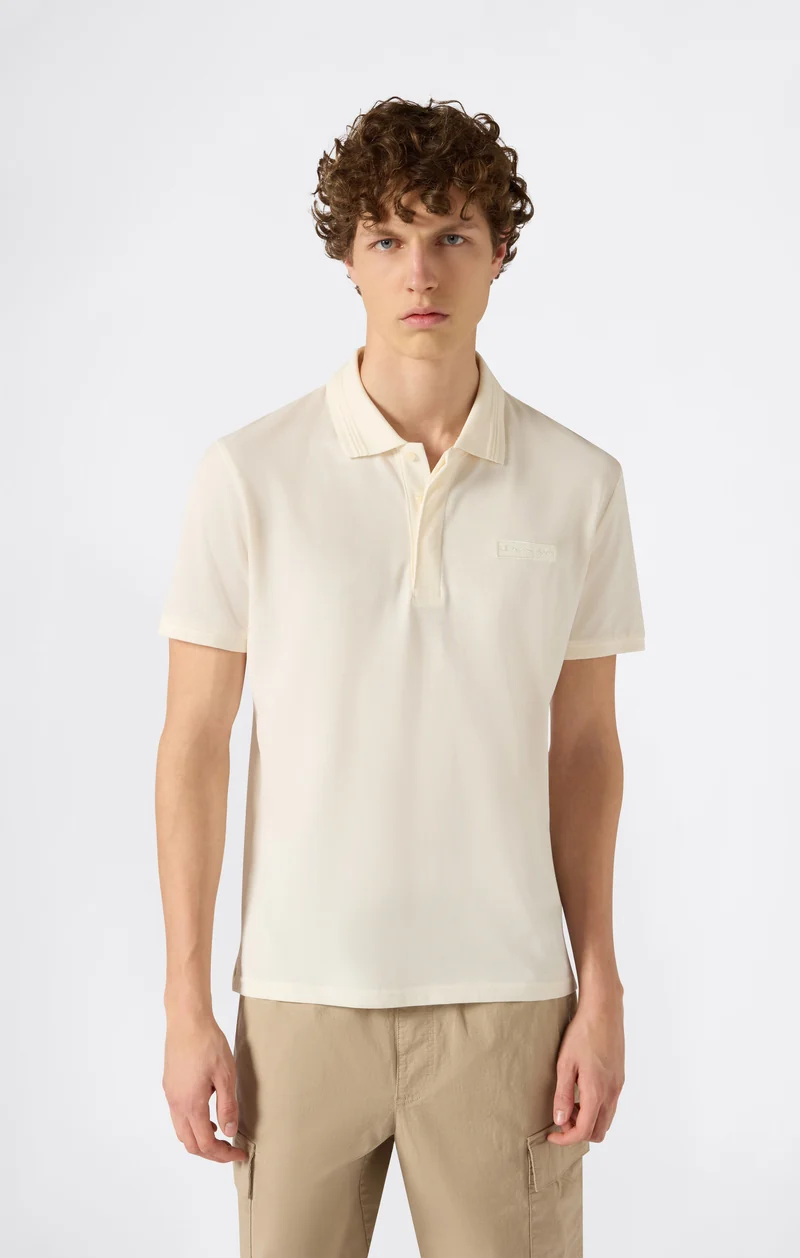 Men’s Polo with Embroidered Logo