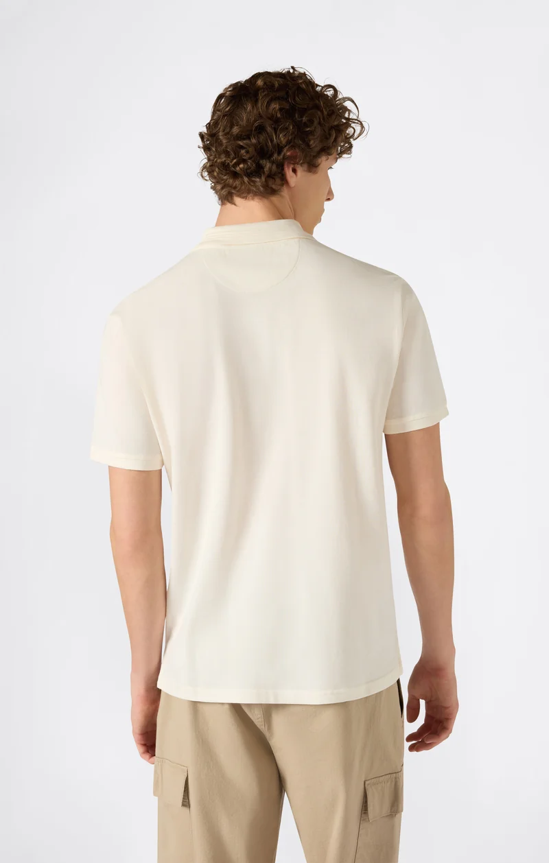 Men’s Polo with Embroidered Logo