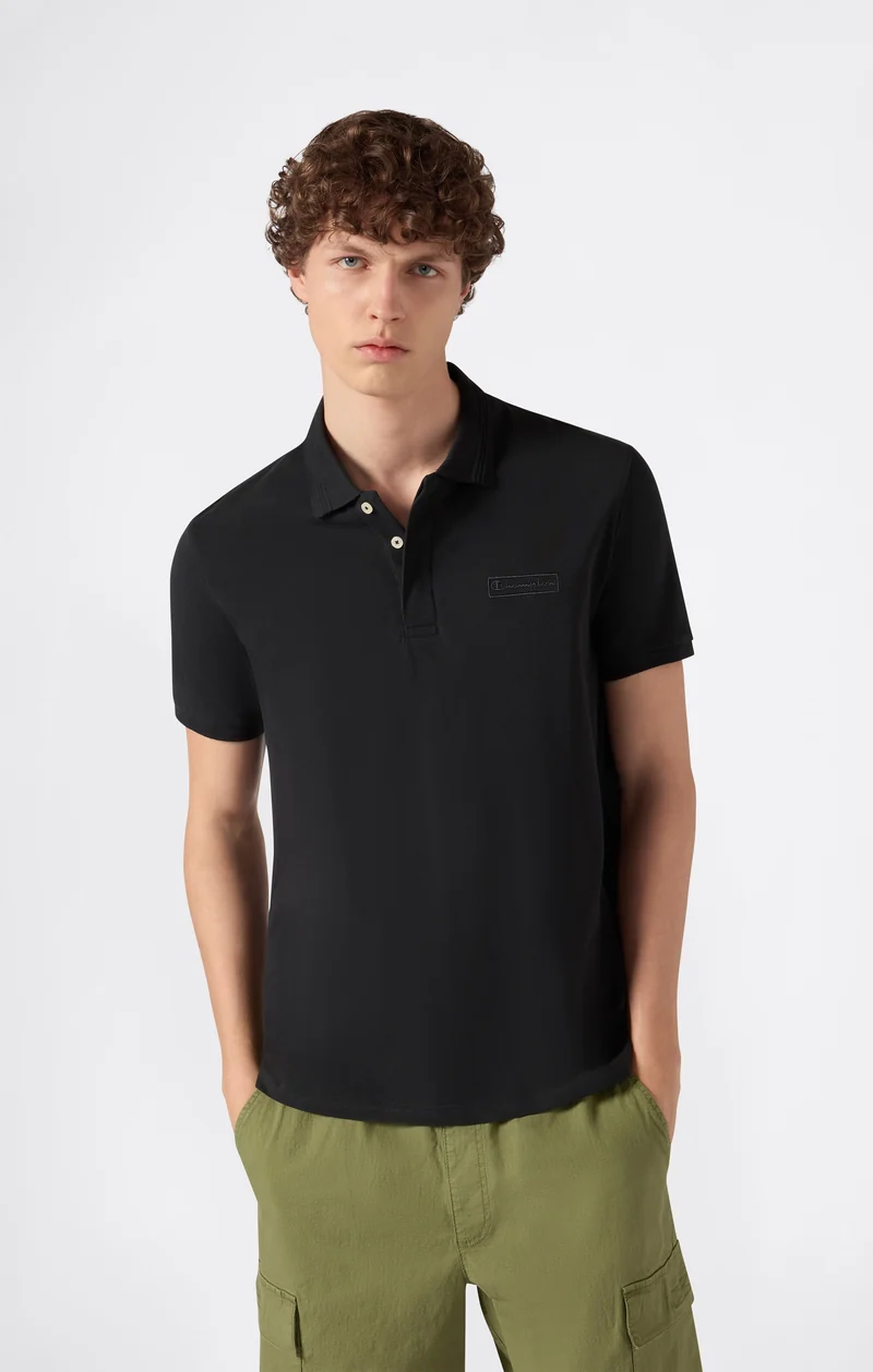 Men’s Polo with Embroidered Logo
