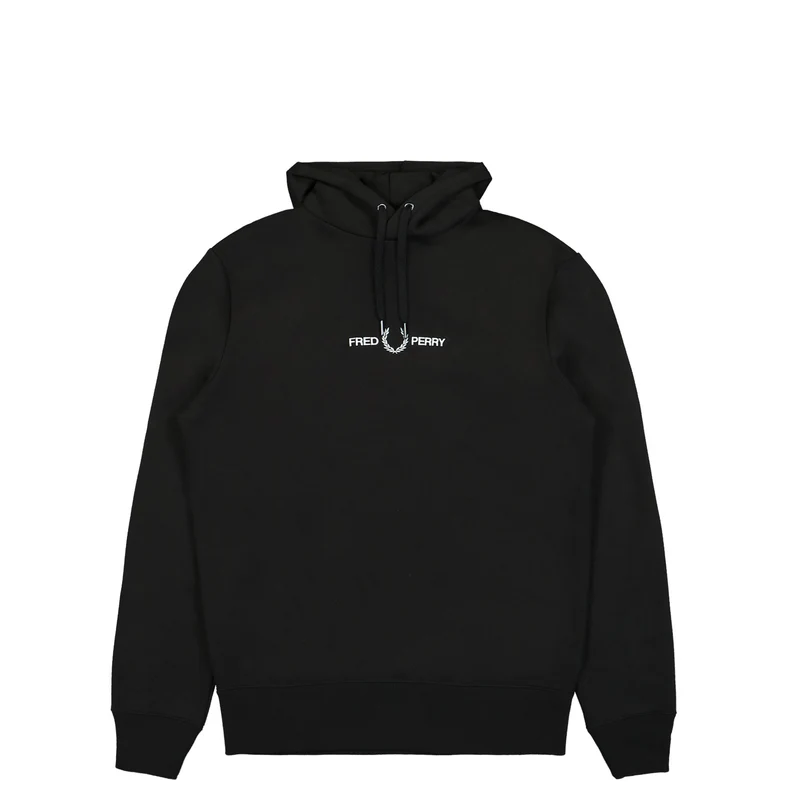 Embroidered Hooded Sweatshirt