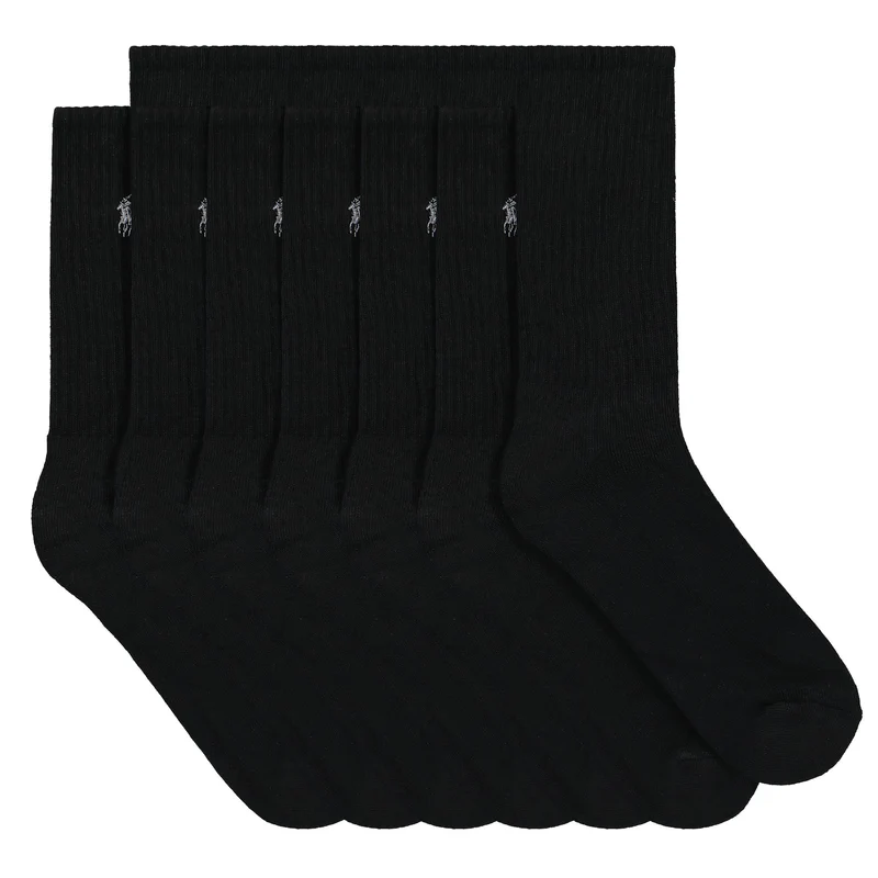 Classic Crew Socks 6 Pack