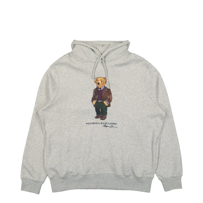 Long Sleeve Polo Bear Sweatshirt Hoodie