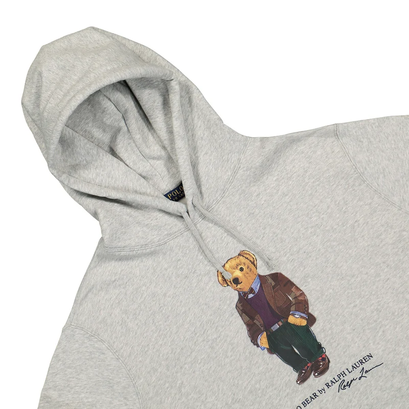 Long Sleeve Polo Bear Sweatshirt Hoodie
