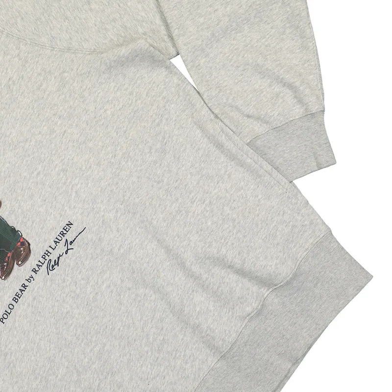 Long Sleeve Polo Bear Sweatshirt Hoodie