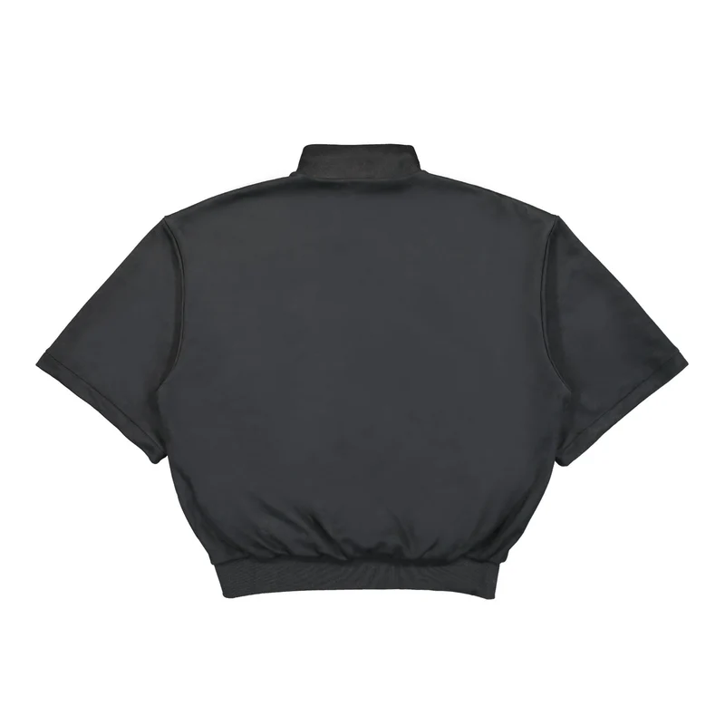 One Basketball Suede Half-Zip