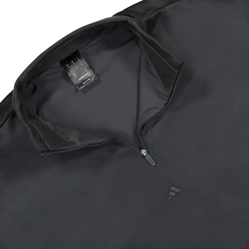 One Basketball Suede Half-Zip