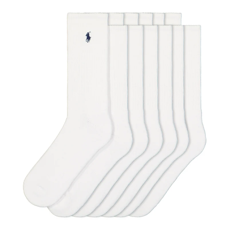 Classic Crew Socks 6 Pack