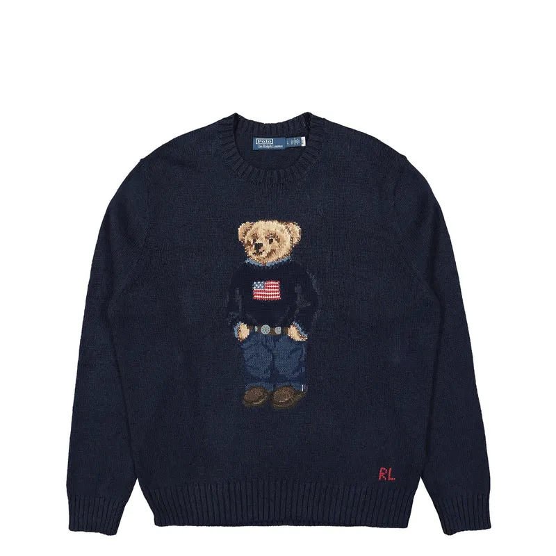 Long Sleeve Polo Bear Sweater