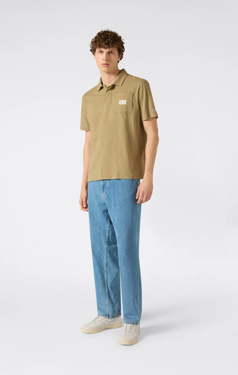 Men’s Polo with Chest Pocket