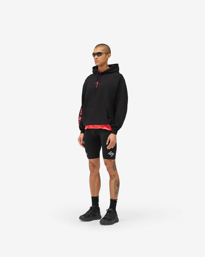 247 New York Hoodie - Black Pink