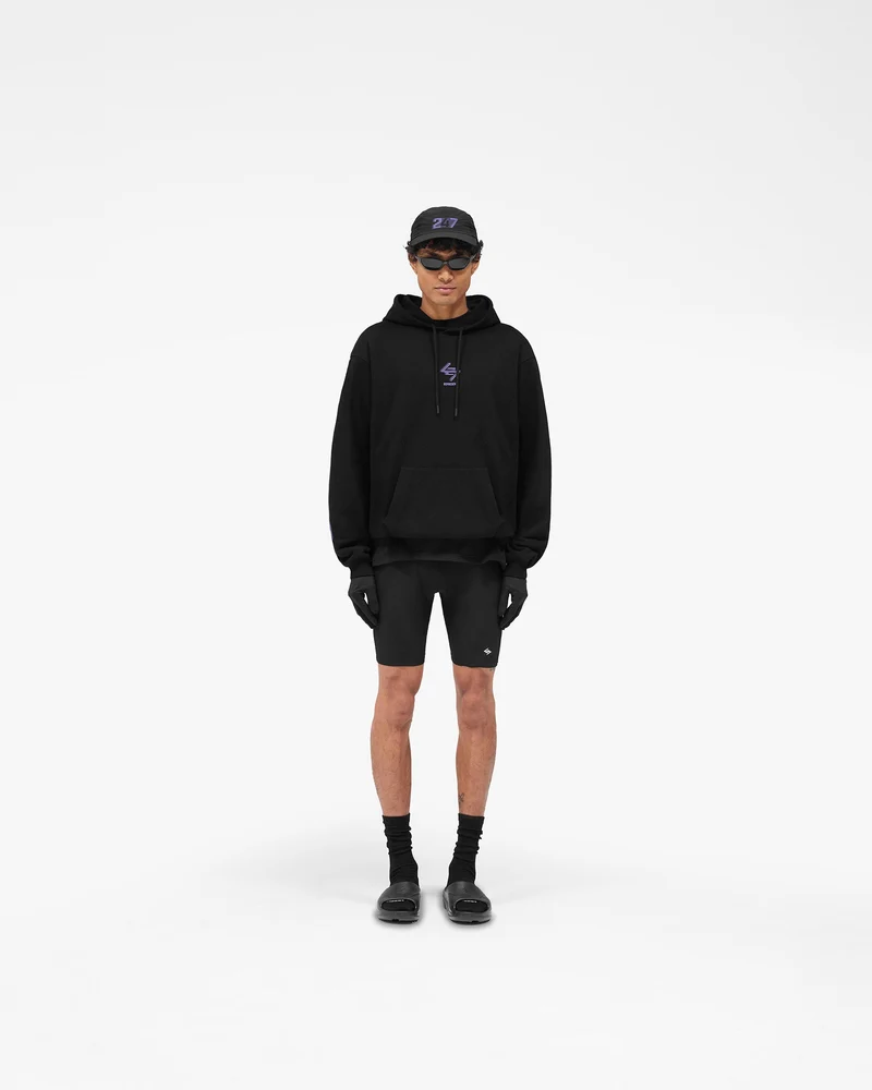 247 Berlin Hoodie - Black Purple