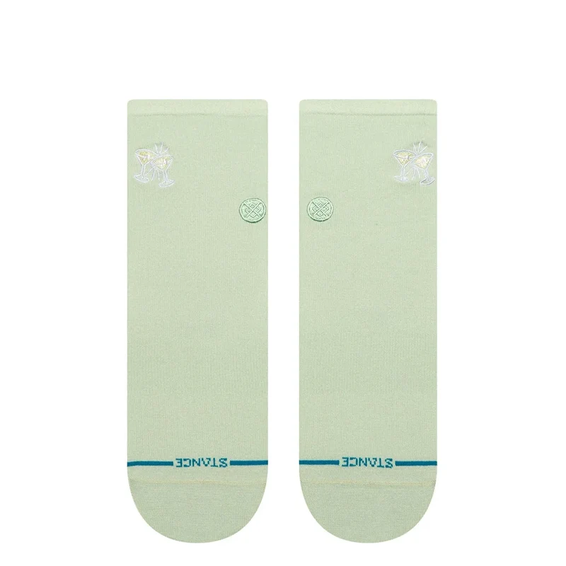 Wmns Fine Rib Quarter Socks
