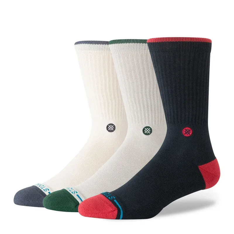 Toner Crew 3 Pack Socks