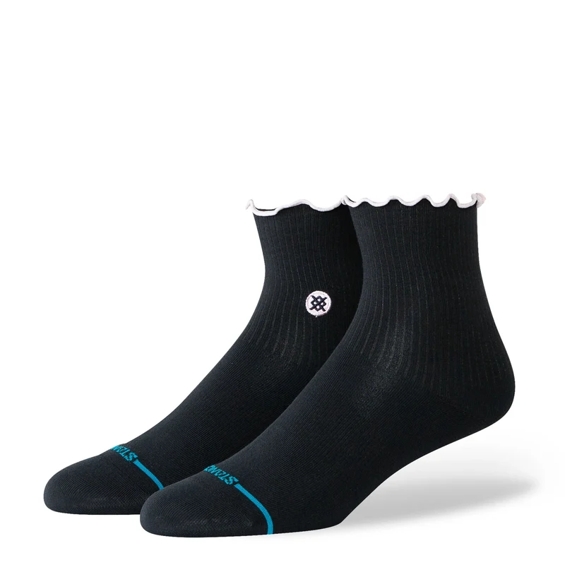Wmns Pop Ruffle Icon Quarter Socks