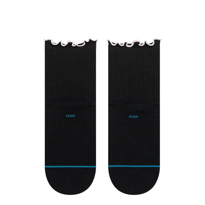 Wmns Pop Ruffle Icon Quarter Socks