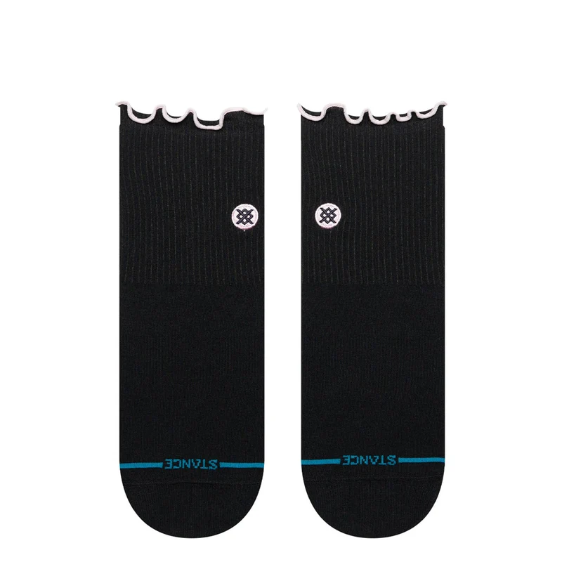 Wmns Pop Ruffle Icon Quarter Socks