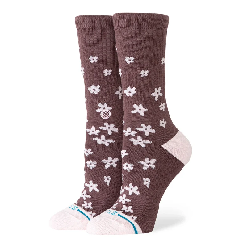 Wmns Floral Dreams Crew Socks