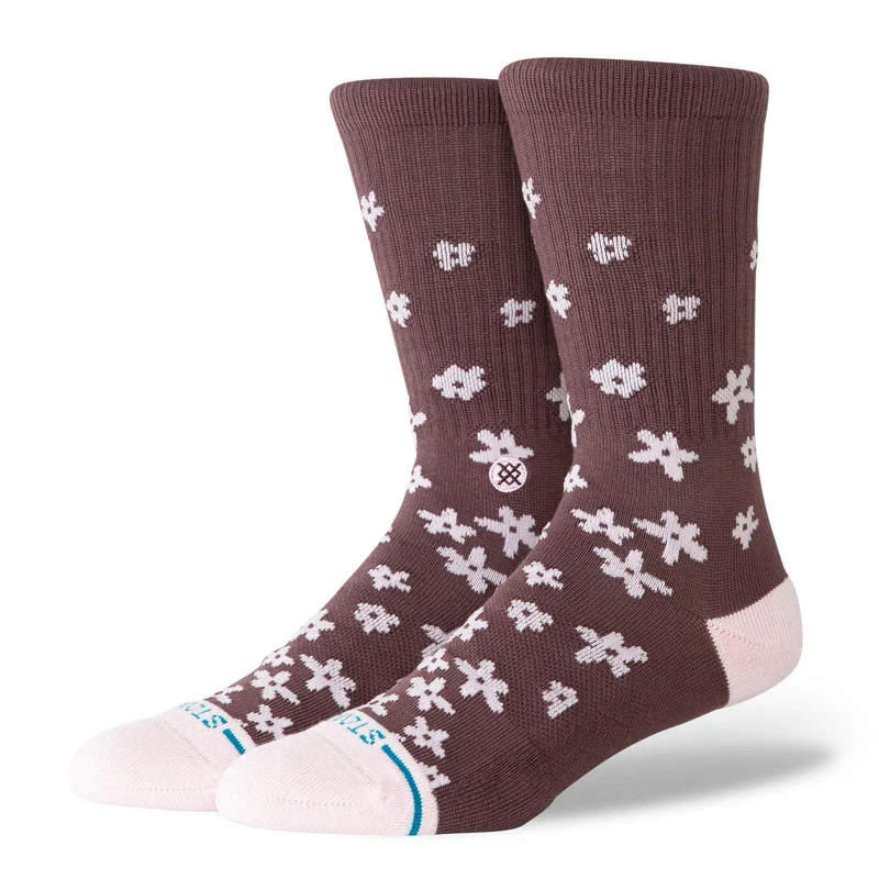 Wmns Floral Dreams Crew Socks