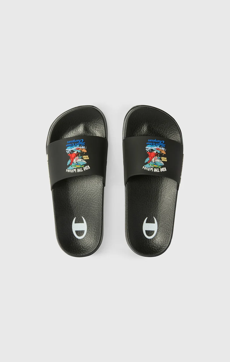 Boys' ALL AMERICAN SHARK PS Slides