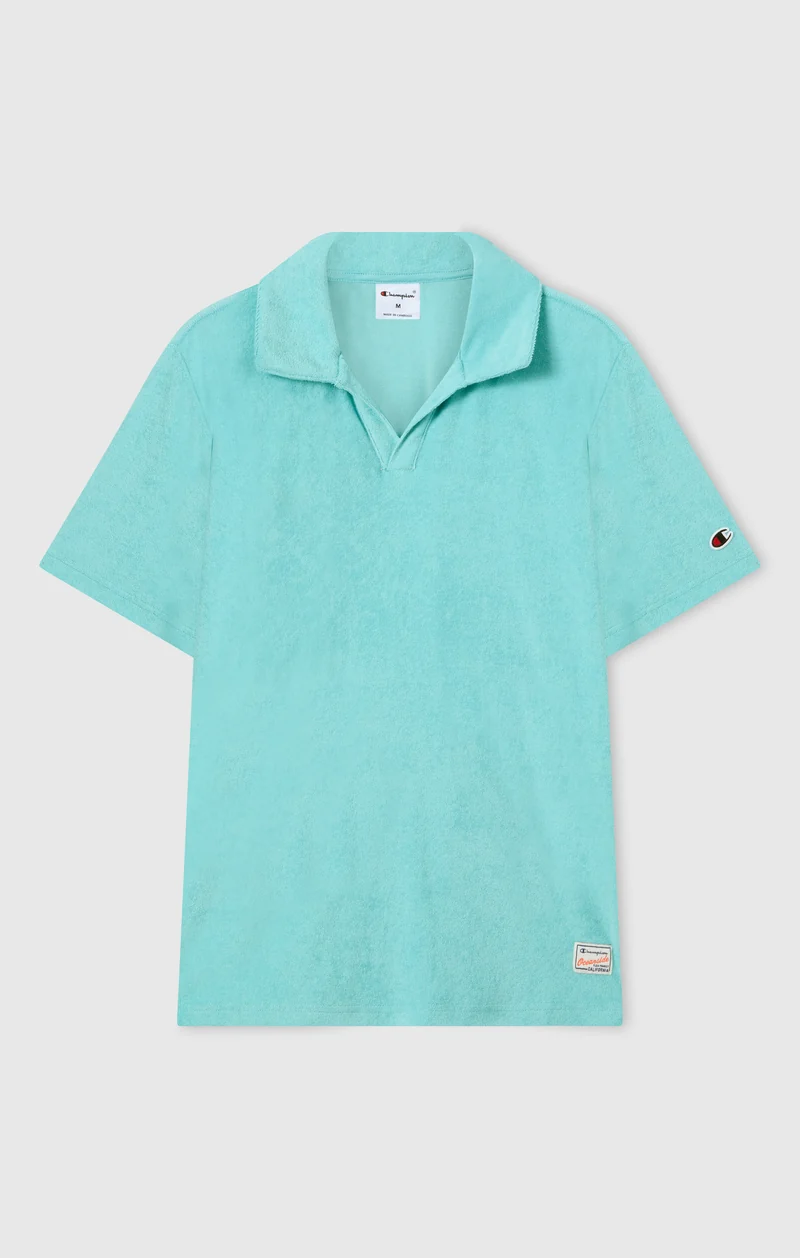 Men’s Towel Terry Polo Shirt