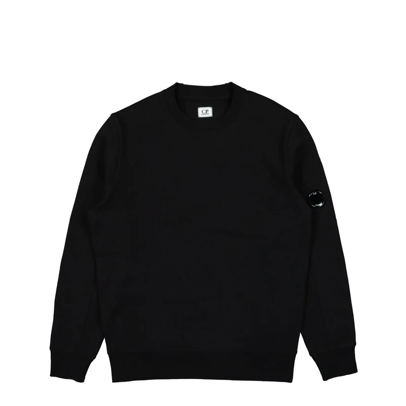 Diagonal Raised Fleece Lens Sweatshirt