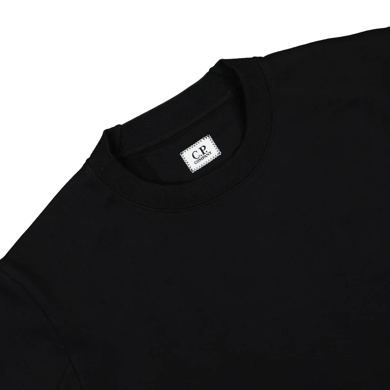 Diagonal Raised Fleece Lens Sweatshirt