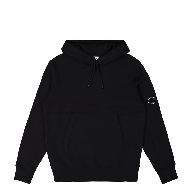 Diagonal Raised Fleece Hooded Sweatshirt
