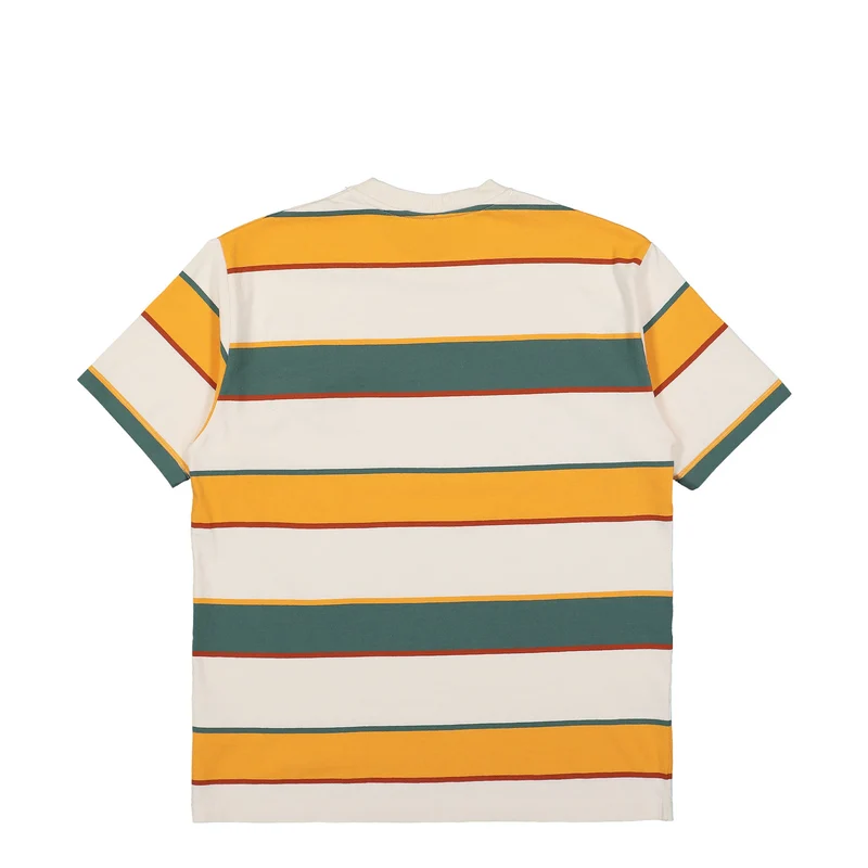 Fast Food Logo Striped T-Shirt