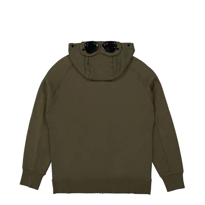 Diagonal Raised Fleece Google Hoodie