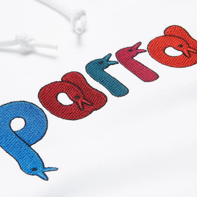 Bird Face Font Hooded Sweatshirt