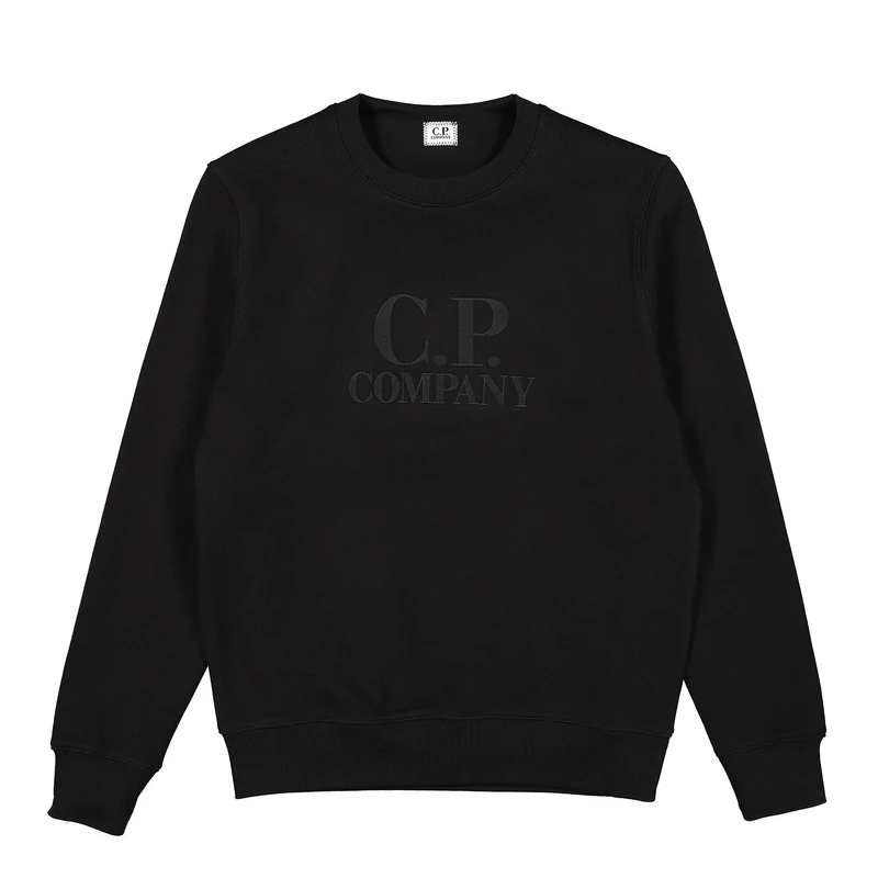 Diagonal Raised Fleece Logo Sweatshirt