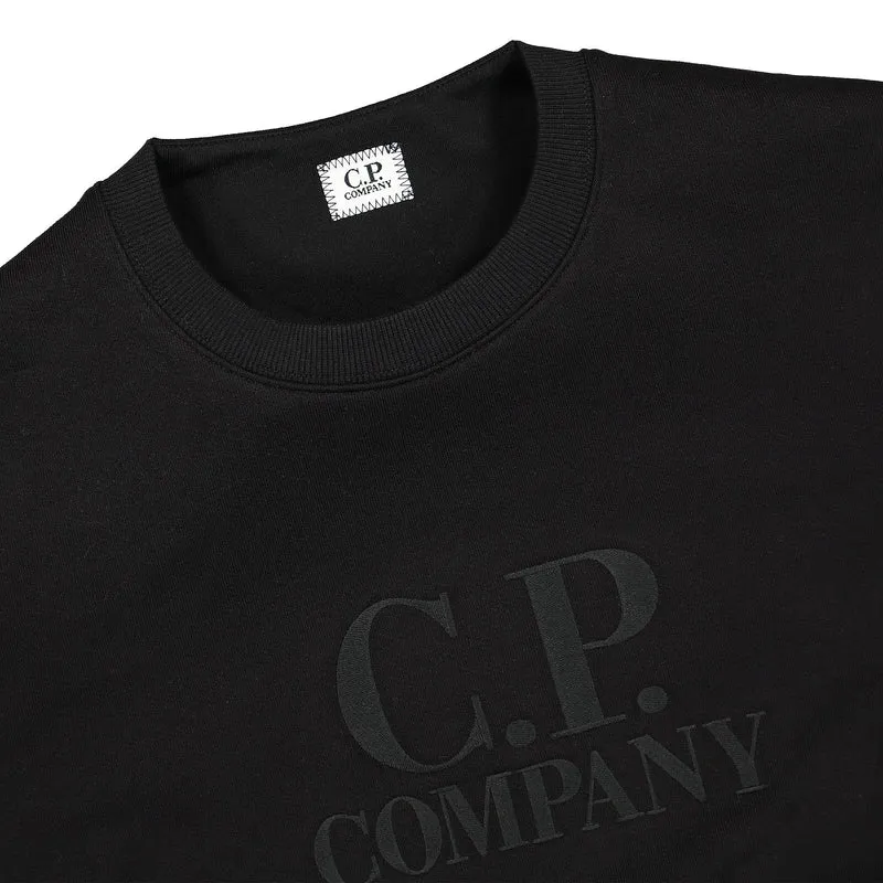 Diagonal Raised Fleece Logo Sweatshirt